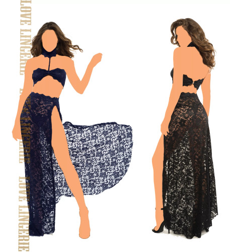 ست سوتین و دامن فانتزی Love Lingerie کد L1718
