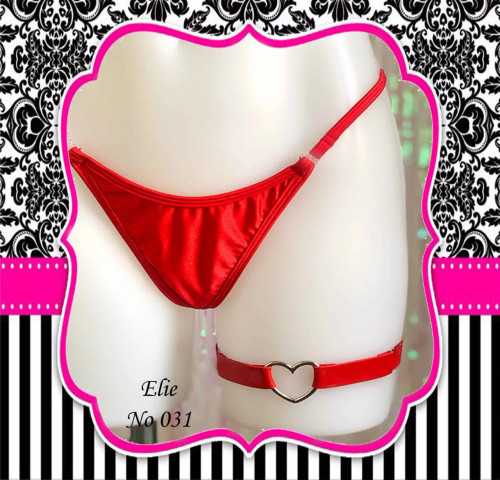 ست شورت و حلقه قلبی پا Elie کد 031