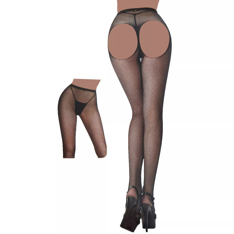جوراب شلواری زنبوری پشت باز کد 8825