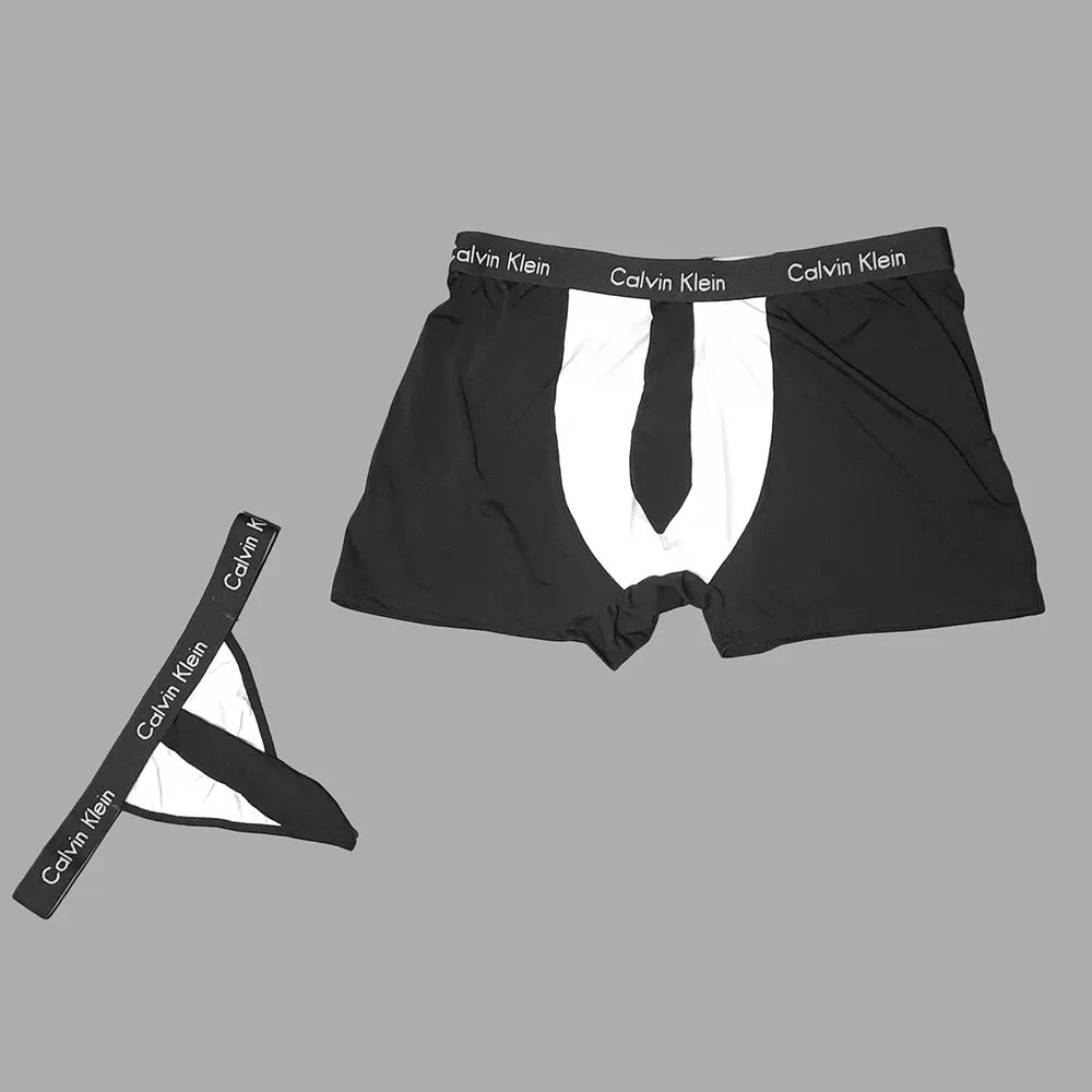 ست شورت کراواتی زن و مرد Calvin Klein کد M114K