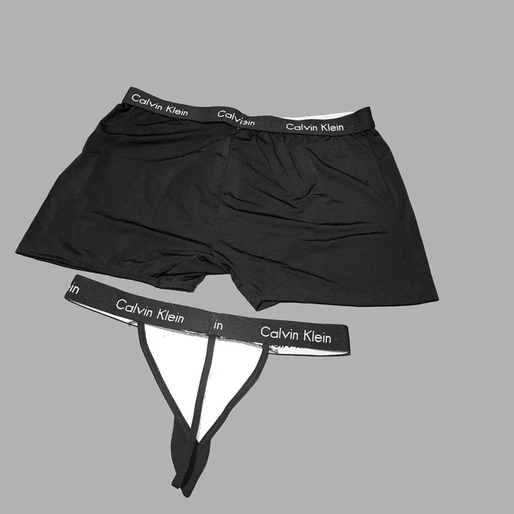 ست شورت کراواتی زن و مرد Calvin Klein کد M114K
